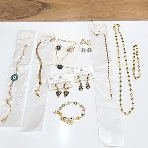 JEWELRY WHOLESALE 10 pieces stainless steel New